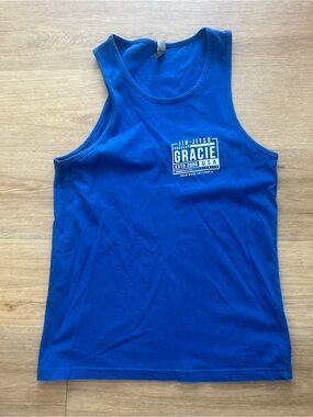 Crosley Gracie Jiu-Jitsu Men’s Royal Blue Tank Top